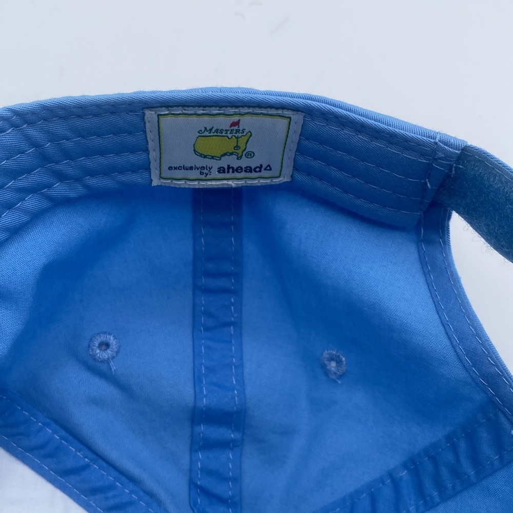Masters Light Blue Embroidered Logo Baseball Cap - Picture 6 of 6